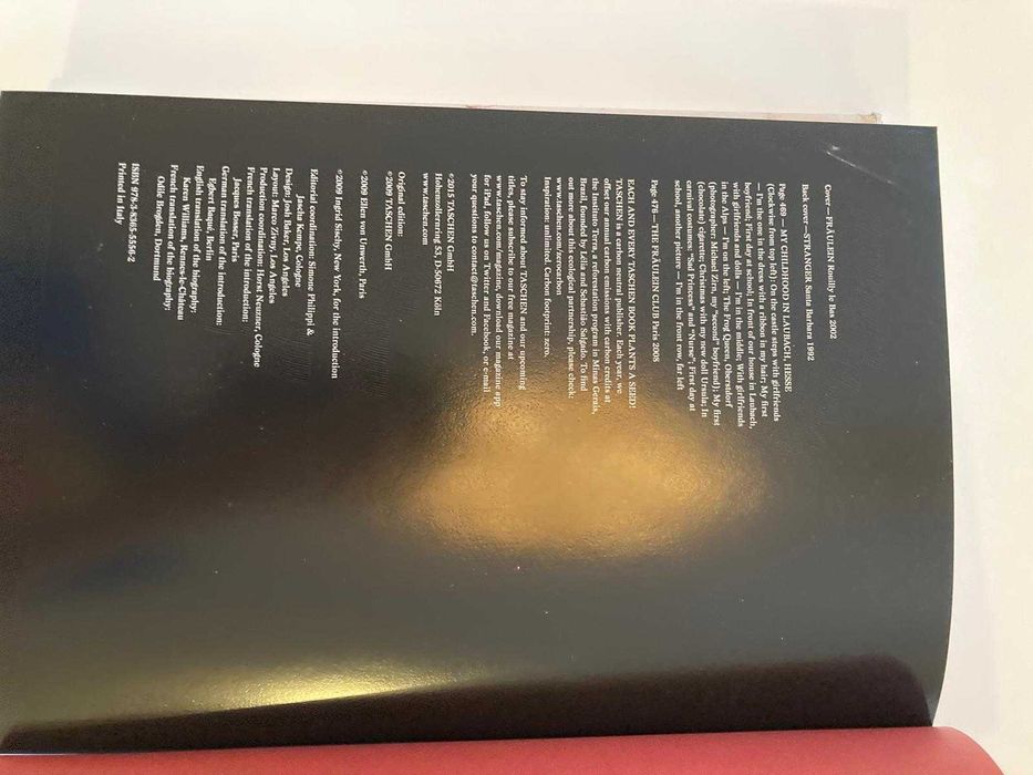 Ellen von Unwerth. Fräulein carte arata fotografie moda erotic nud