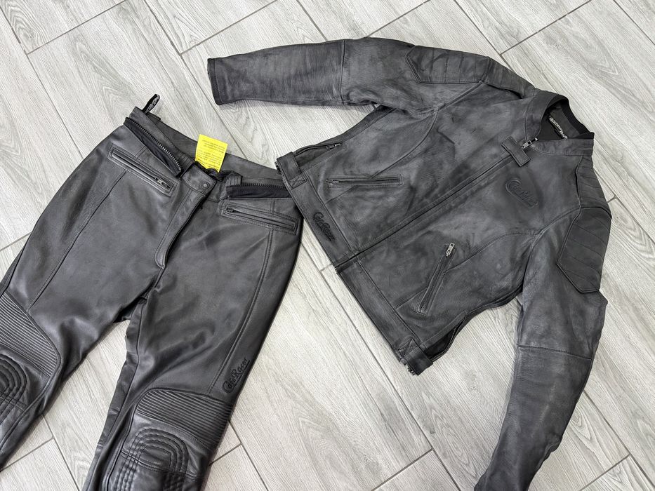 Costum piele moto Cafe Racer tribute edition