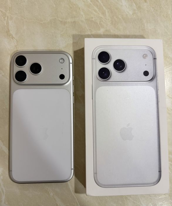 Iphone 17 Pro Max Silver 100% акк