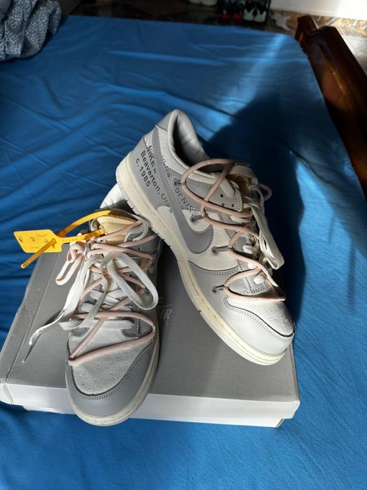 Nike x Off White dunk low “Lot 09”