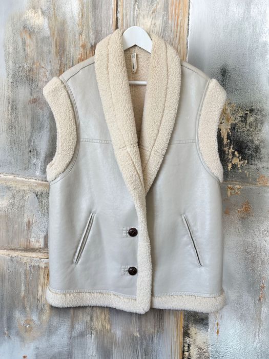 Mango Faux Gilet Vest/ЕЛЕК