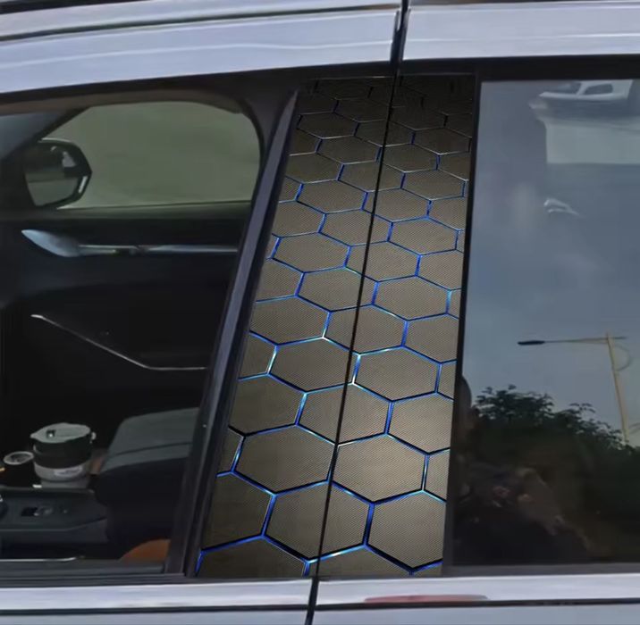 Водоустойчиви винилови стикери за кола-2 броя.