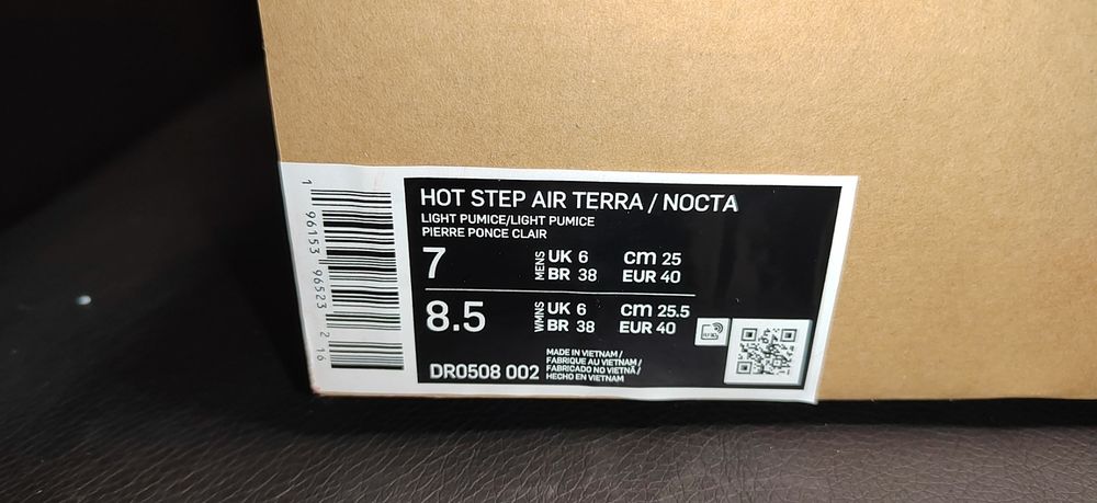 Nike Hot Step Terra Nocta, номер 40