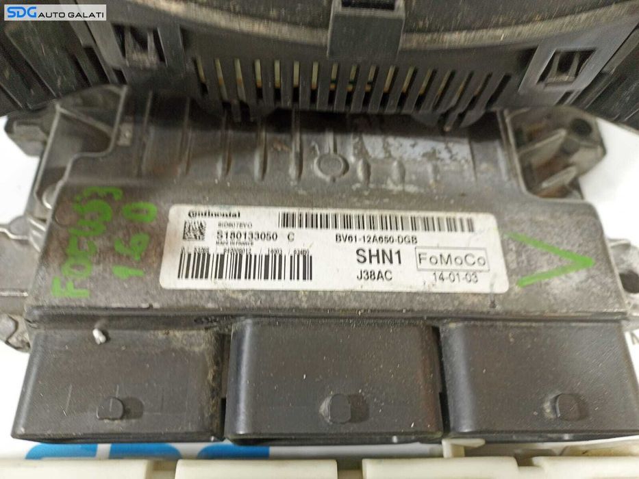 Kit Pornire ECU Calculator Motor Cip Cheie Cititor Cheie si Modul Confort Confort Ford Focus 3 1.6 TDCI 2010 - 2018 Cod BV61-12A650-DGB BM5T-10849-BDG [L1997]