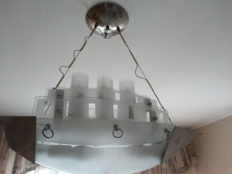 Люстра корабль 5 лампочек