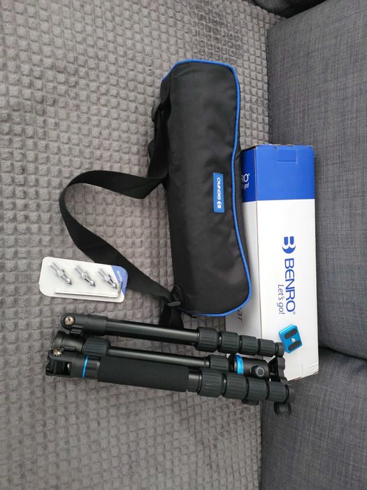 Алуминиев статив Benro iFoto FIF19AIB0 комплект с глава