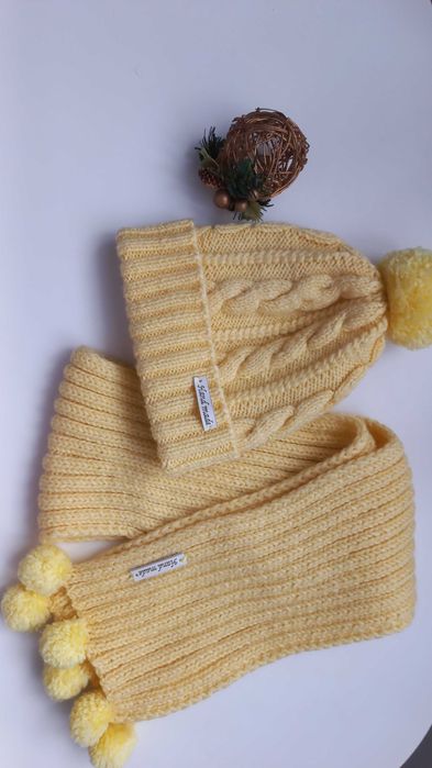 Seturi caciuli fulare handmade pentru adulti