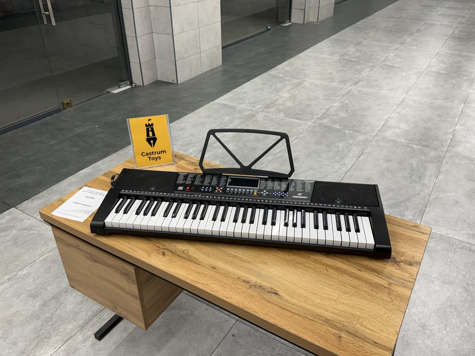 Синтезатор 61 клавиша, мощные динамики, качество Castrum Toys