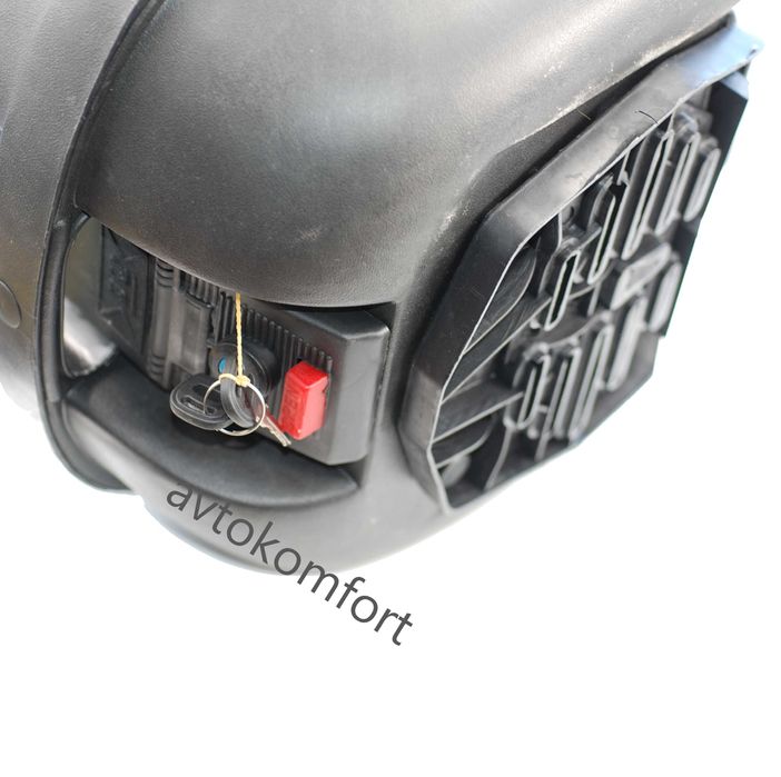 Мини 16L Универсален Куфар за Мотор Скутер и АТВ Черен Мат Код МО 2501