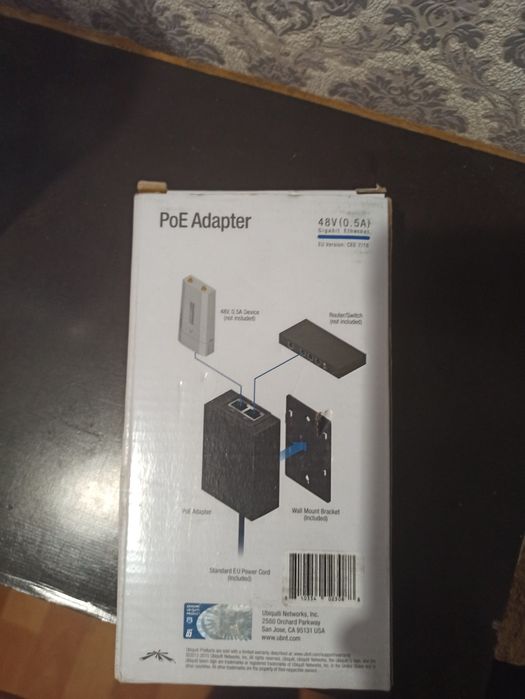 Poe адаптер ubiquity
