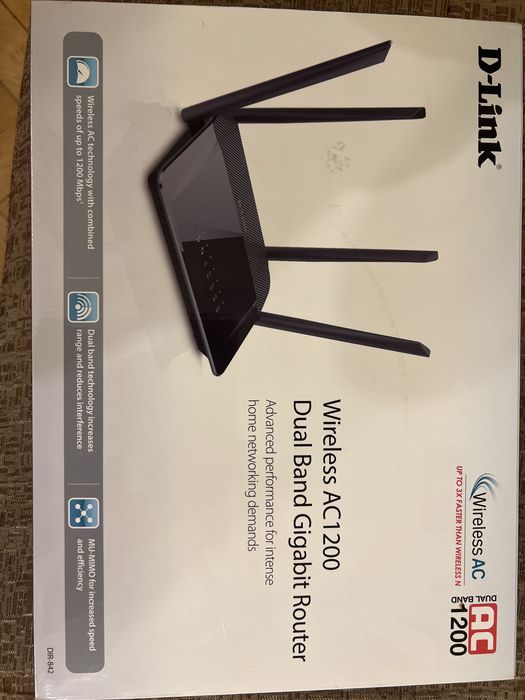 Router wireless D-Link AC1200 Dual Band