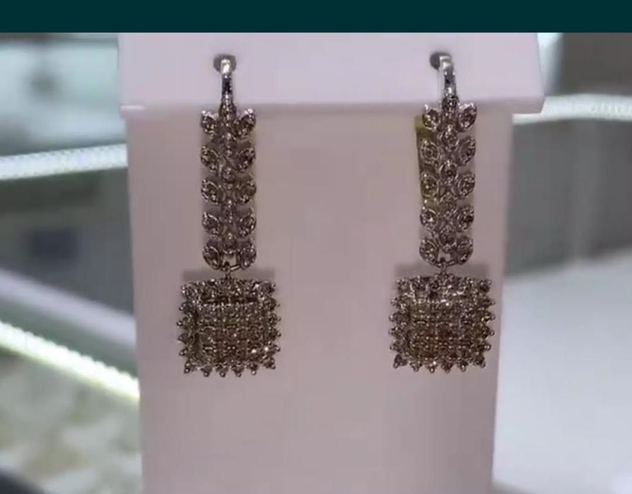 Серёжки золотые 585 пробы