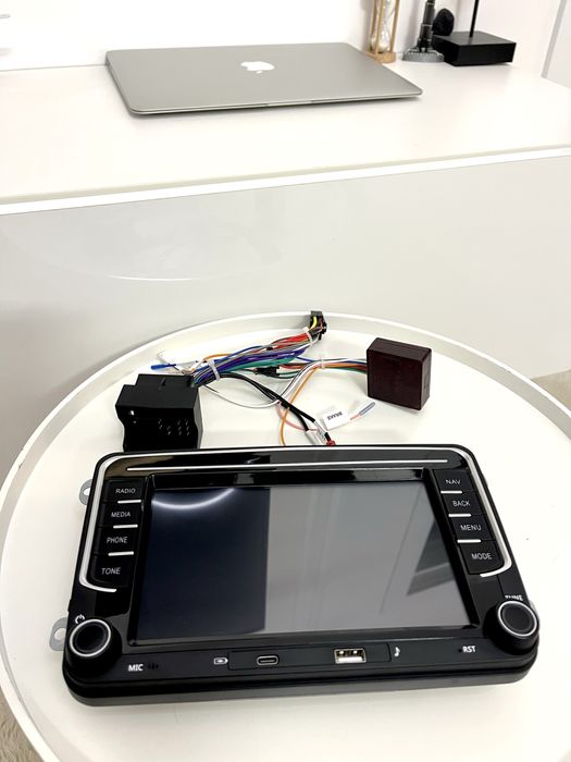 Navigatie nouă Android QLED HD cu CarPlay Wireless Volkswagen VAG