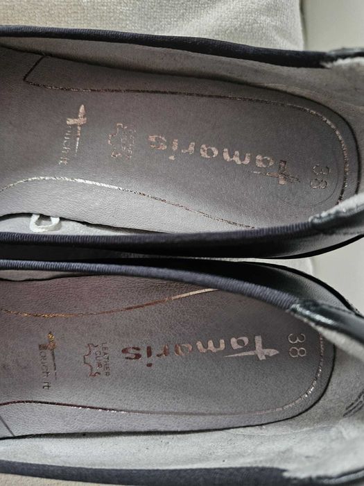 Pantofi dama din piele, Tamaris