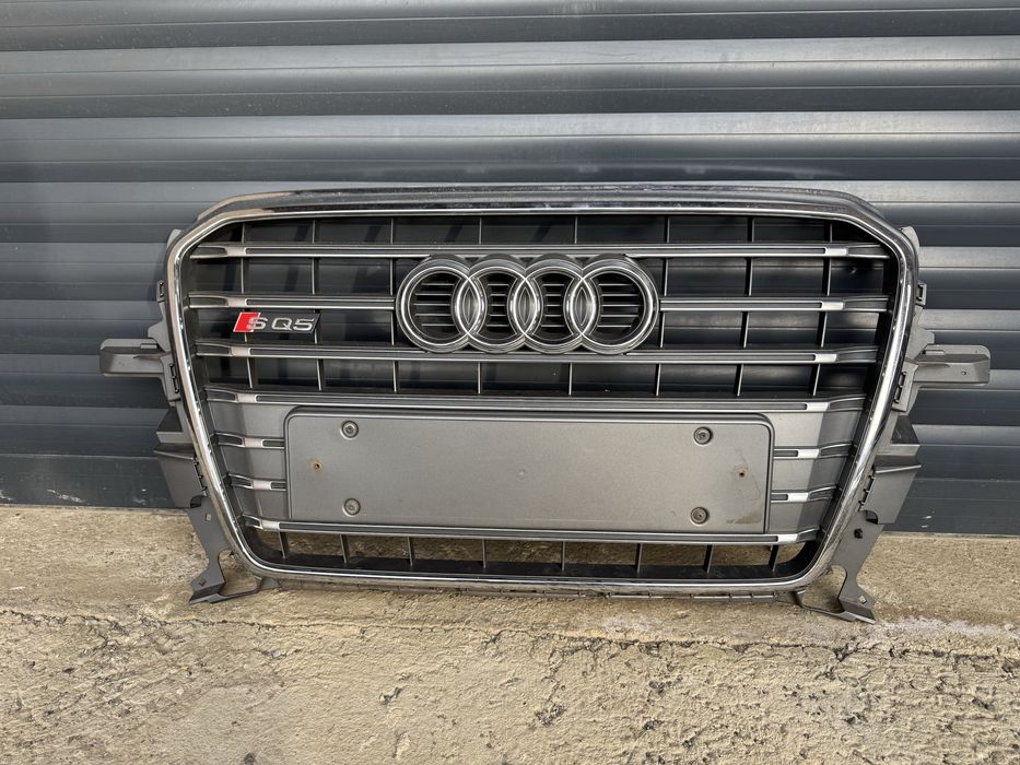 Grila bara fata audi SQ5 Q5 8R 2013 2016 s line 8r0853651ad