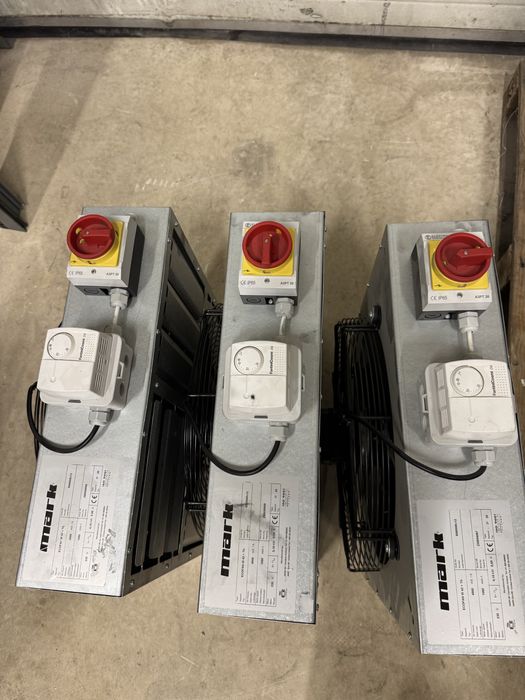 Ventilator industrial cu termostat