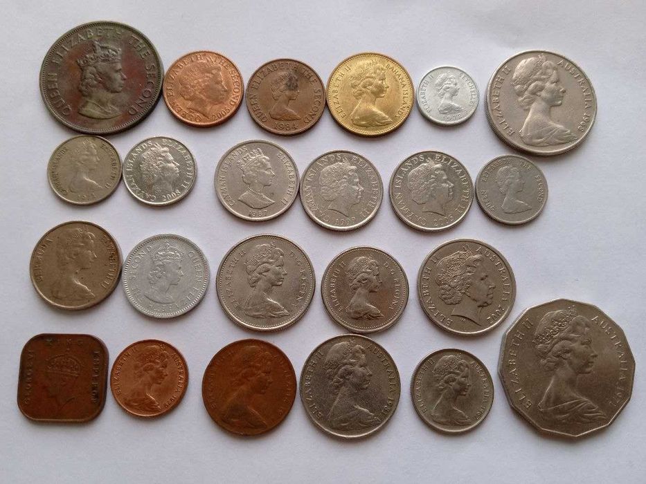 Монеты Английских,Британских колоний