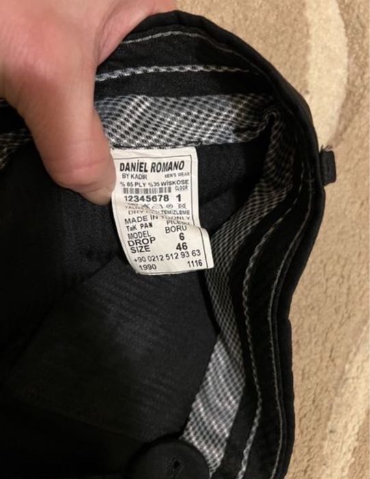 Мъжки костюм плюс риза