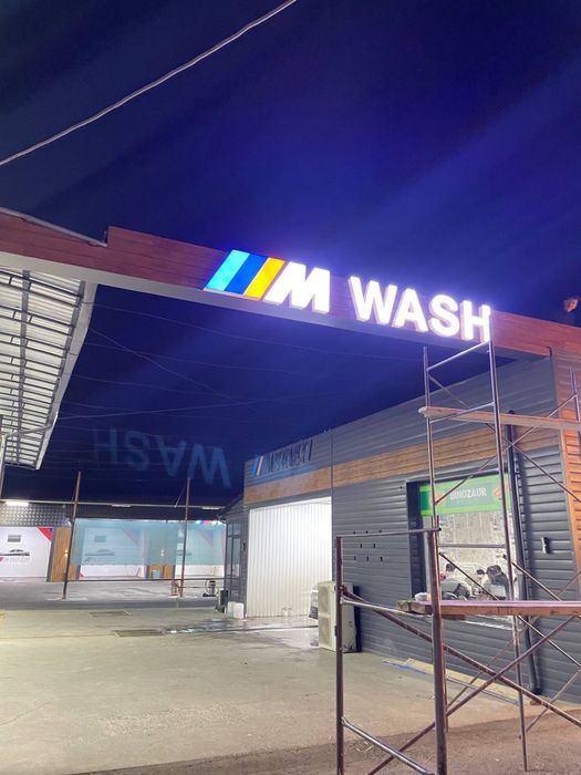 Tashqi Reklama xizmatlari Bukva yonuvchi harflar bannerlar