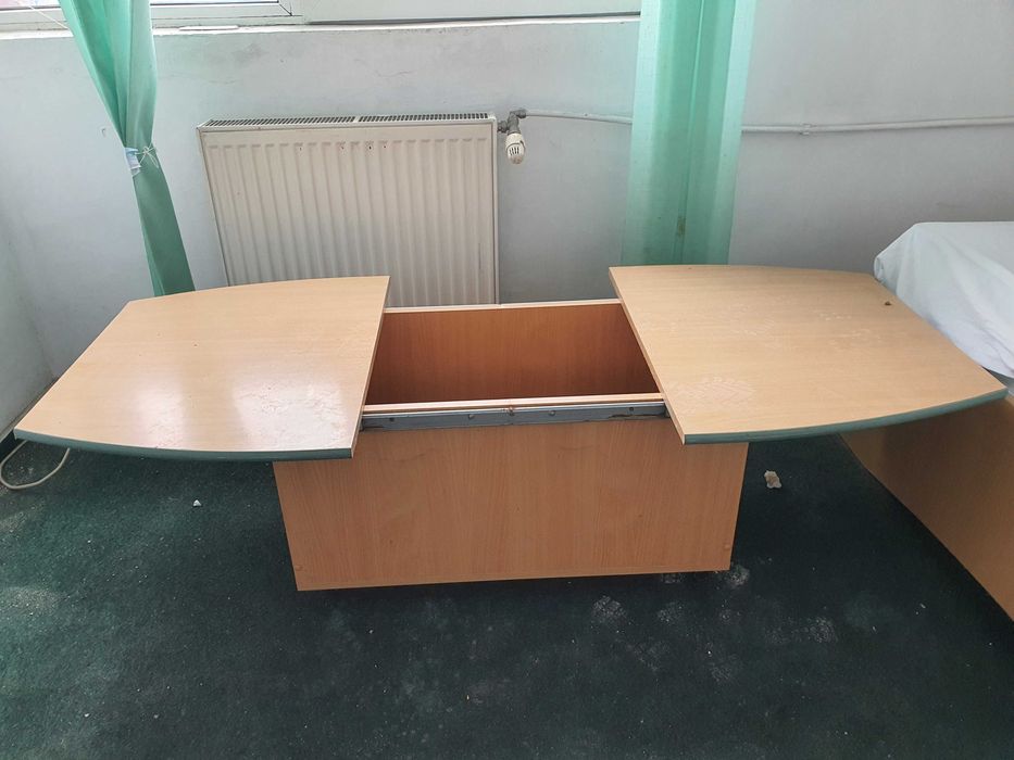 Dulap cu oglinda si masuta bar