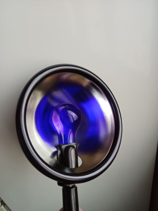 Синяя ( кук )и красная лампа рефлектор Минина СССР