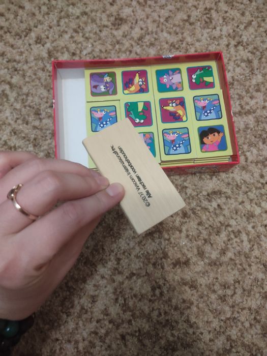 Продам деревянное домино