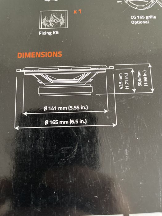 Difuzoare /Boxe / Hertz cento C165L si Hertz Cento C165F