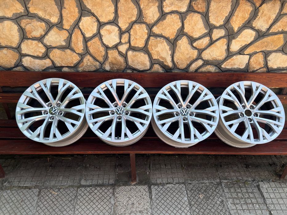 КАТО НОВИ!!! Джанти 18 5х112 Фолксваген Djanti 18 5x112 VW Originalni