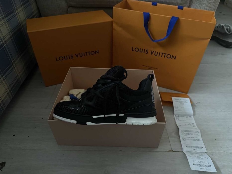 *NOU* Louis Vuitton LV Skate Black -Verificare Colet -