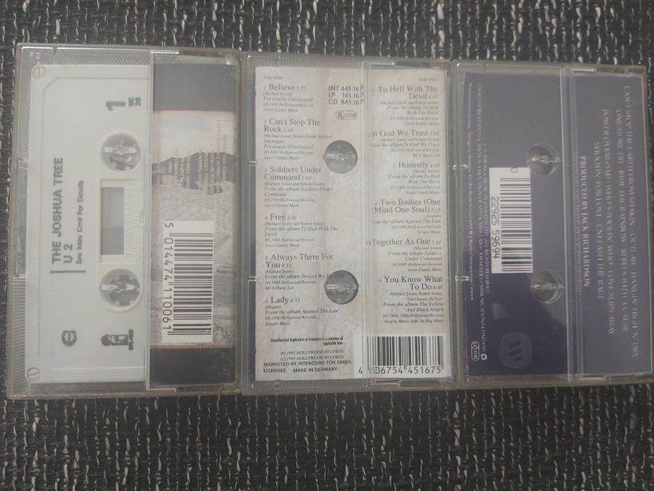 Casete audio rock originale