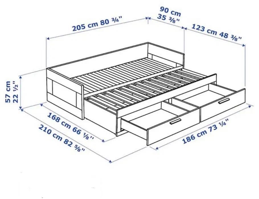 Кровать - кушетка из ИКЕА
