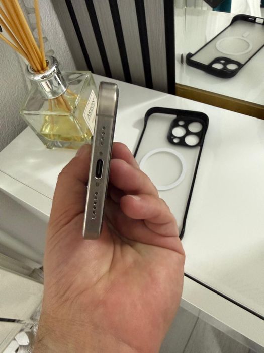 Iphone 15 Pro Max Natural Titanium