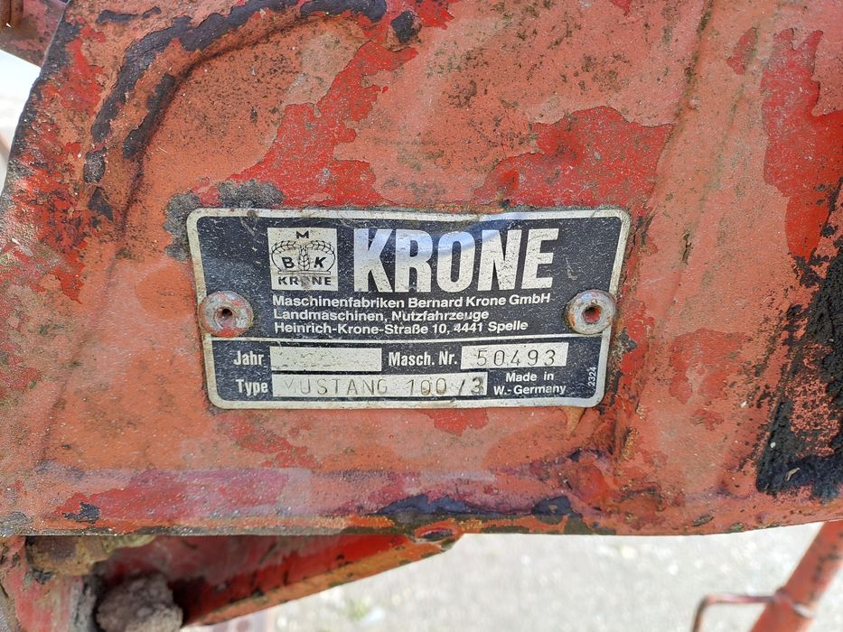 Plug reversibil Krone 3 cormane(brazde)