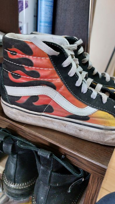 Vans высокие кеды 39р