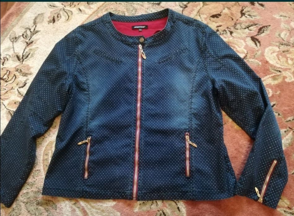 Женская джинсовая куртка, ветровки Испания Италия