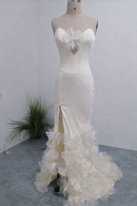 Rochie eleganta ivory