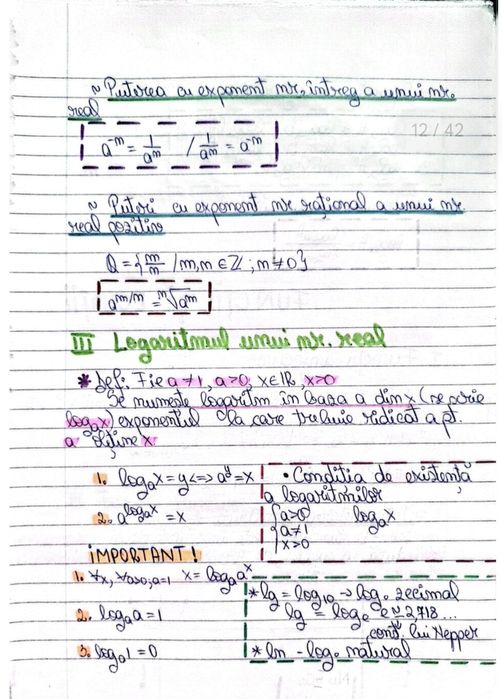 Materie matematică M2 (Științe ale naturii)-Clasele IX, X și XI- PDF