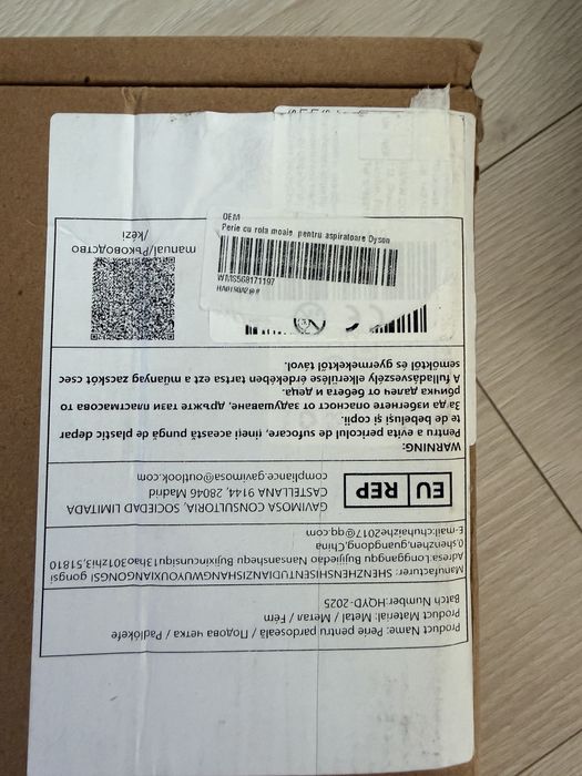 Mop electric compatibil Dyson