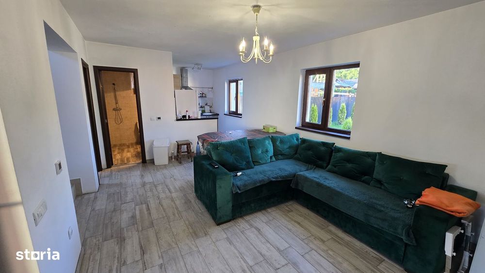Casă nouă 110 mp utili,Teren 1270 mp,380v,Apa,Canalizare,Asfalt,Acte