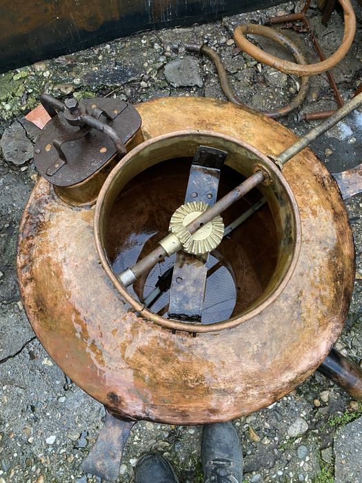 Cazan 180 l cupru de facut tuica,palinca
