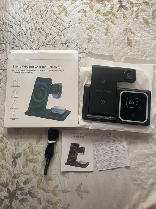Incarcator Wireless 3in1 Fast Charge