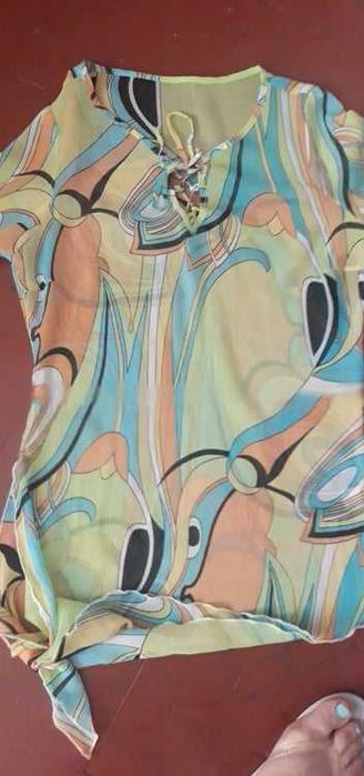 Лятна копринена туника