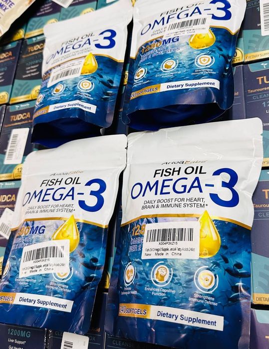 Omega 3,омега 3,1280 mg, 240 ta softgel, omega