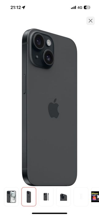 Iphone 15 blak 128 gb