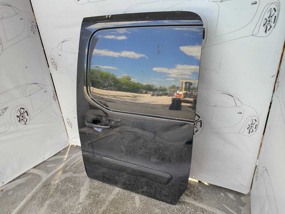 Ușă Spate Stânga Citroen Berlingo Comercial Negru EXY 9006L8 / 9831177580 2018 / [2008-2018] / (12C)