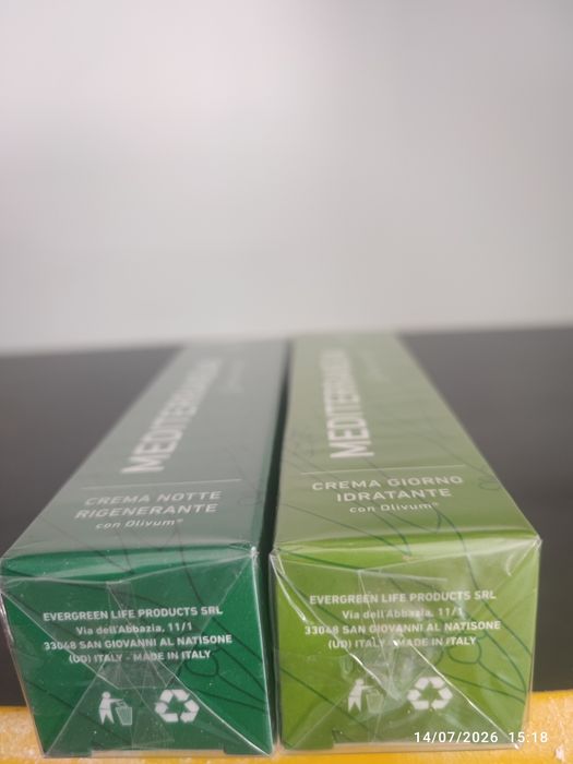Set Set Crema de zi + Crema de noapte Evergreen Life - Mediterranean Secret
