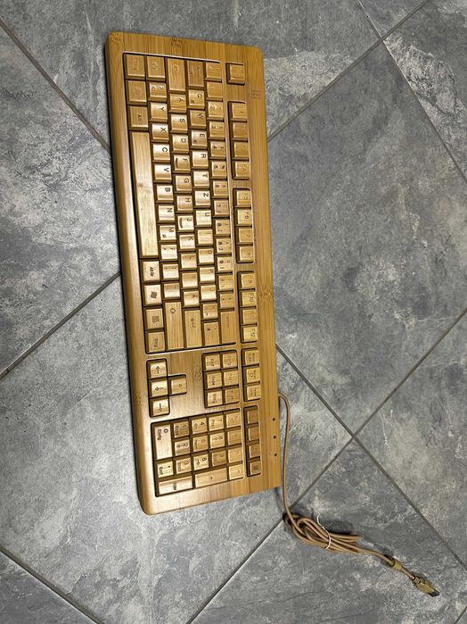 Клавиатура Бамбукова немска подредба , USB