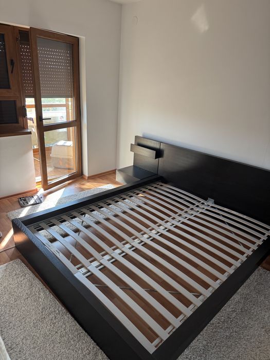 Pat ikea malm culoare wenge