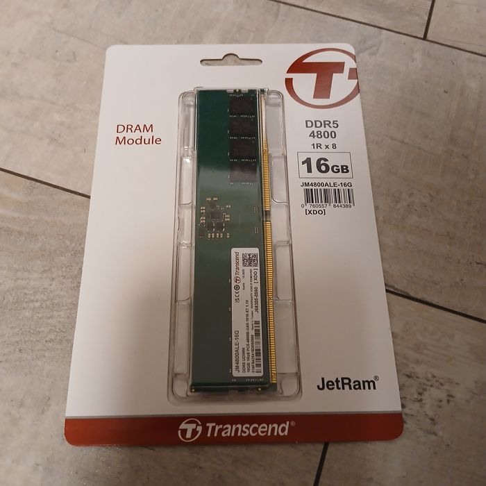 Чисто нова RAM DDR5 16GB