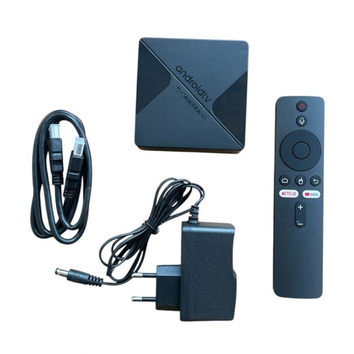 TV Box Onn 4K Pro, H313, с Google TV, Android 14, 3GB RAM, 32GB, Wi-Fi